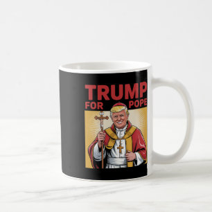 Taza De Café Divertido Trump Para Papa Gear Católico Vaticano R