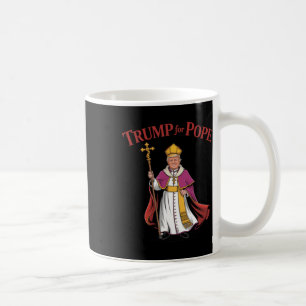 Taza De Café Divertido Trump Para Repub Católico De Papado Del 