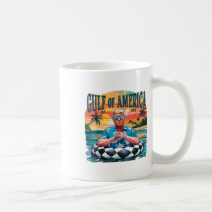 Taza De Café Divertido Trump Shirt Golfo De Estados Unidos Este