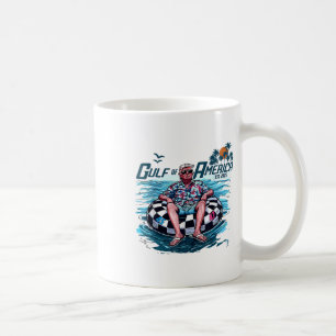 Taza De Café Divertido Trump Shirt Golfo De Estados Unidos Este