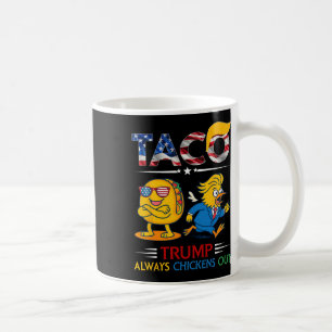 Taza De Café Divertido Trump Taco Trump Siempre se Rinde 14