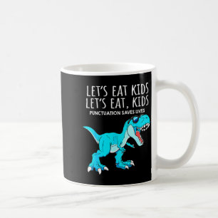 Taza De Café Divertido Vamos A Comer Niños La Puntuación Salva 