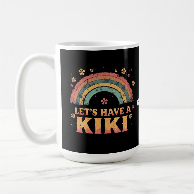 Taza De Café Divertido "Vamos a tener un Kiki" transgénero LGBT (Izquierda)