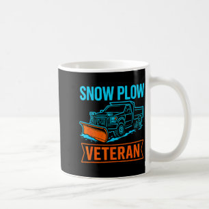 Taza De Café Divertido Veterano Retirado de Quitanieves de Invi