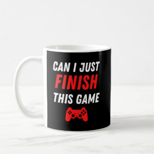 Taza De Café Divertido videojuegos Puedo terminar este juego