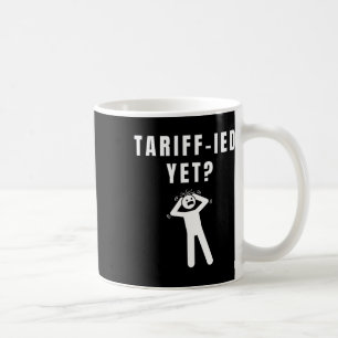 Taza De Café Divertido y aterrador arancel anti-trump Poli