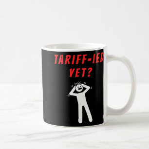 Taza De Café Divertido y aterrador arancel anti-trump Poli