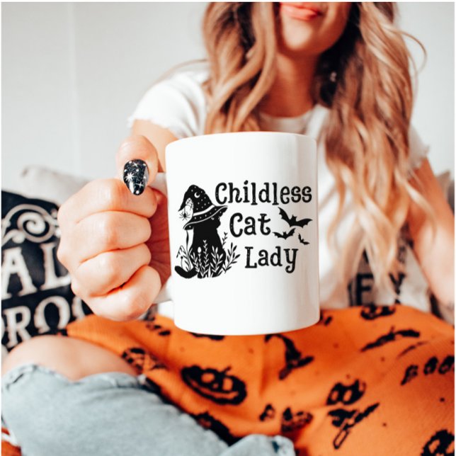 Taza De Café Divertido y espeluznante cutáneo Halloween Niña de (Subido por el creador)