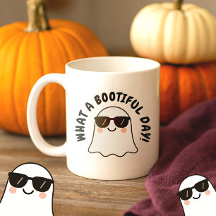 Taza De Café Divertido y gracioso Fantasma Halloween