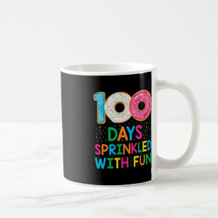 Taza De Café Divertidos 100 días salpicados con divertidas clas