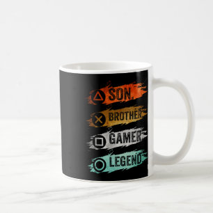 Taza De Café Divertidos juegos de video vintage de gamer para n