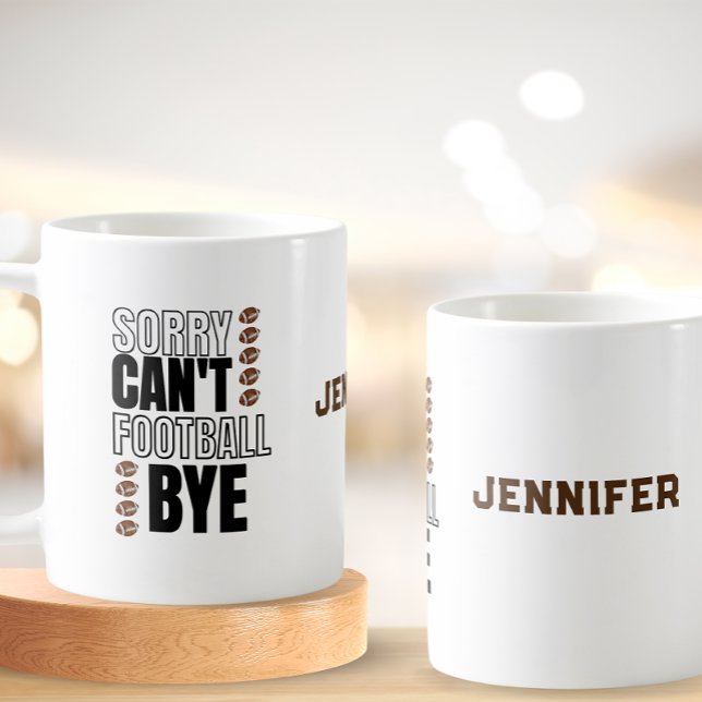 Taza De Café Divertidos niños retro entrenador de mamá futbolis (Subido por el creador)