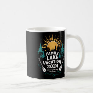 Taza De Café Diviértete Acampando Cabaña de senderismo familiar