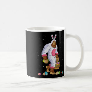 Taza De Café Diviértete Bigfoot Sasquatch Felices Pascua de Res