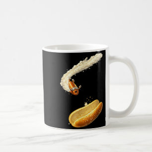 Taza De Café Diviértete con hombres mujeres trajes Hotdog salto
