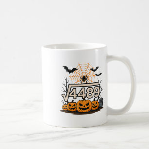 Taza De Café Diviértete Halloween Raíz Cuadrada 4489 67 Meme Ma