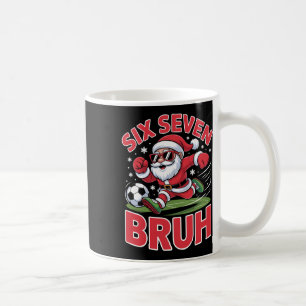 Taza De Café Diviértete Navidad 67 Meme Bruh Fútbol Santa Xmas 