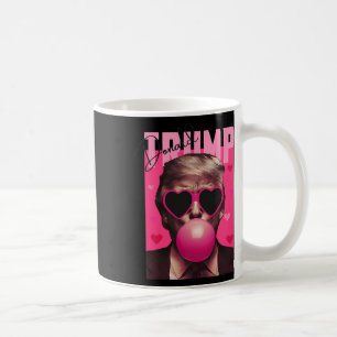 Taza De Café Diviértete San Valentín Trump Chicle Rosa Burbuja 