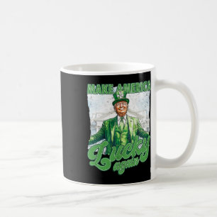 Taza De Café Diviértete Trump Haz que el Día de San Patricio se