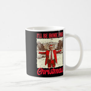 Taza De Café Diviértete Vintage Humorístico Trump Estaré En Cas