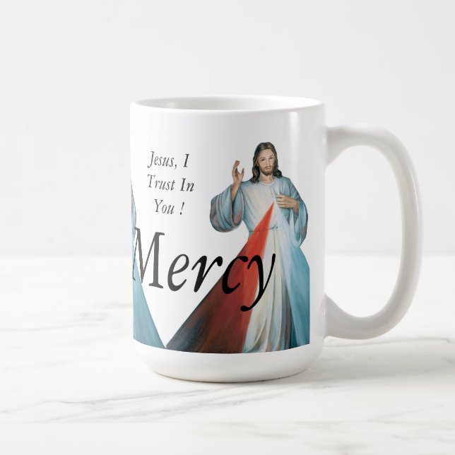 Taza De Café Divina misericordia (Derecha)