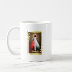 Taza De Café Divina Misericordia Jesucristo Sagrado Corazón De 