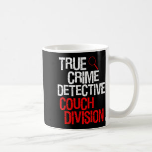 Taza De Café División de Sofá de Detective de Crímenes Verdader