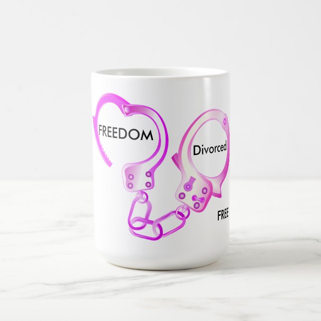 Taza De Café Divorciado finalmente libera la esposas abiertas r (Centro)