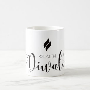 Taza De Café Diwali Health Wealth Wisdom