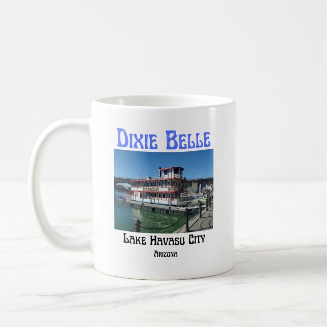 Taza De Café Dixie Belle Paddle Bote (Izquierda)