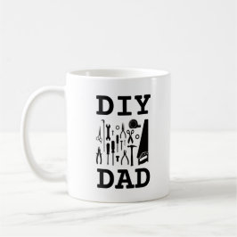 Taza De Café DIY Dad, papá