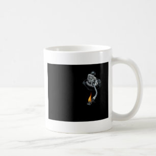 Taza De Café DJ arma en el fuego