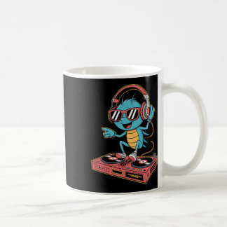 Taza De Café Dj Cricket Spin The Music Party Vibes
