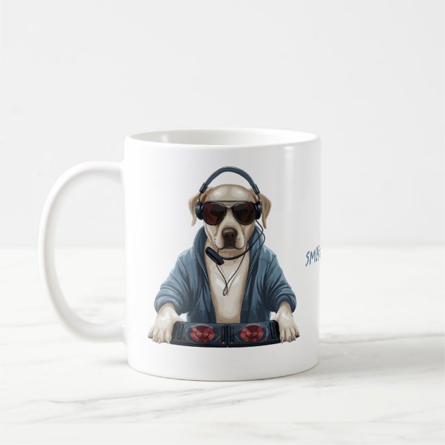 Taza De Café DJ Doggo (Izquierda)