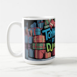 Taza De Café Dj Elfo Hipster 