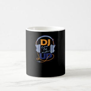 Taza De Café DJ enciende la música