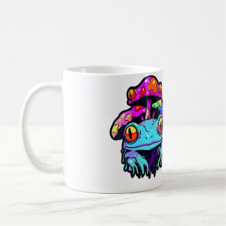 Taza De Café Dj Música House Hongo Psicodélico Edm