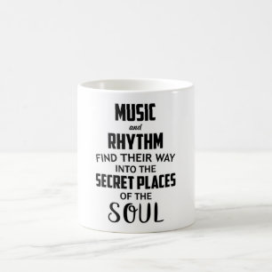 Taza De Café DJ musical Dance Art Hip Hop Guitar Rock Gracioso 