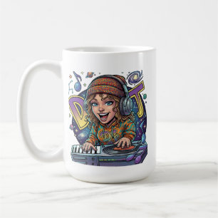 Taza De Café DJ Retro Galaxia