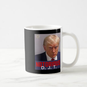 Taza De Café Djt - Trump Mug Shot - 24 de agosto de 2023