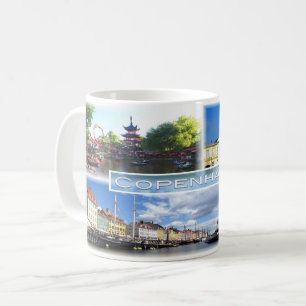 Taza De Café DK Copenhague - Jardín Tivoli - Condado de Amalien