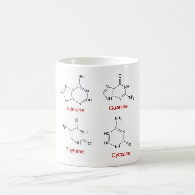 Taza De Café DNA-Bases (Centro)