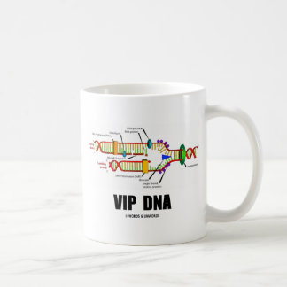 Taza De Café DNA del VIP (humor de la réplica de la DNA)