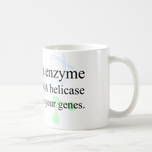 Taza De Café "DNA Helicase " (Derecha)