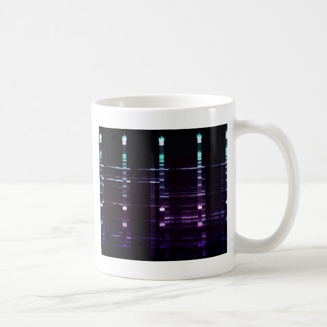 Taza De Café DNA que ordena el gel 2 (Derecha)