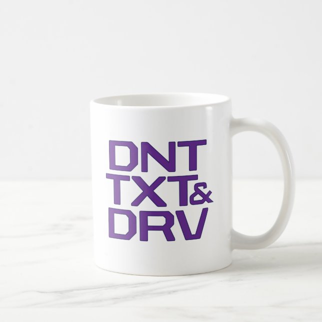 TAZA DE CAFÉ DNT TXT Y DRV (Derecha)