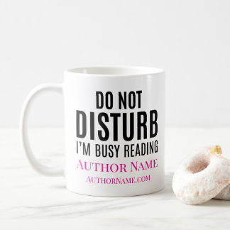 Taza De Café Do Not Disturb I'm Reading