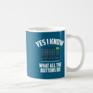 Taza De Café Do Yes Know What All Buttons