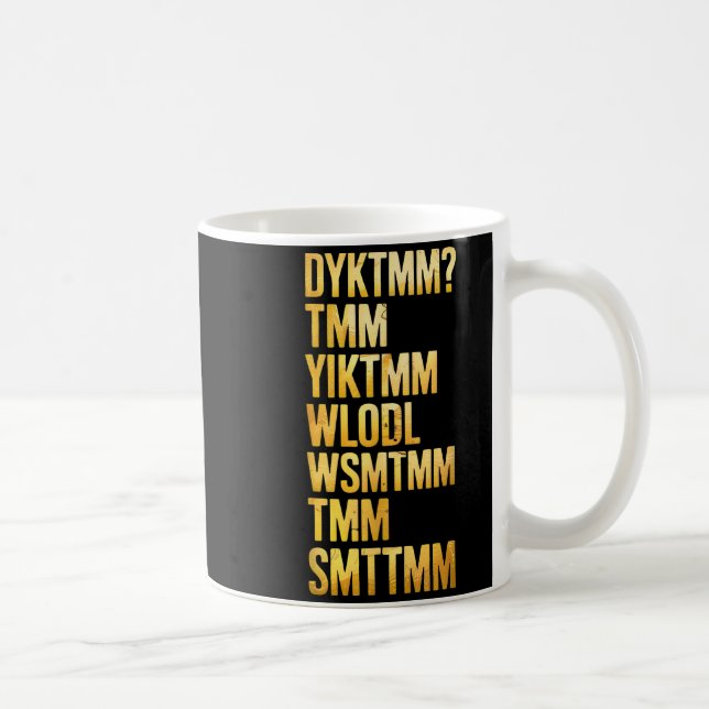 Taza De Café Do You Know The Muffin Man Dyktmm  (Derecha)