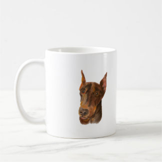 Taza De Café Doberman Pinscher